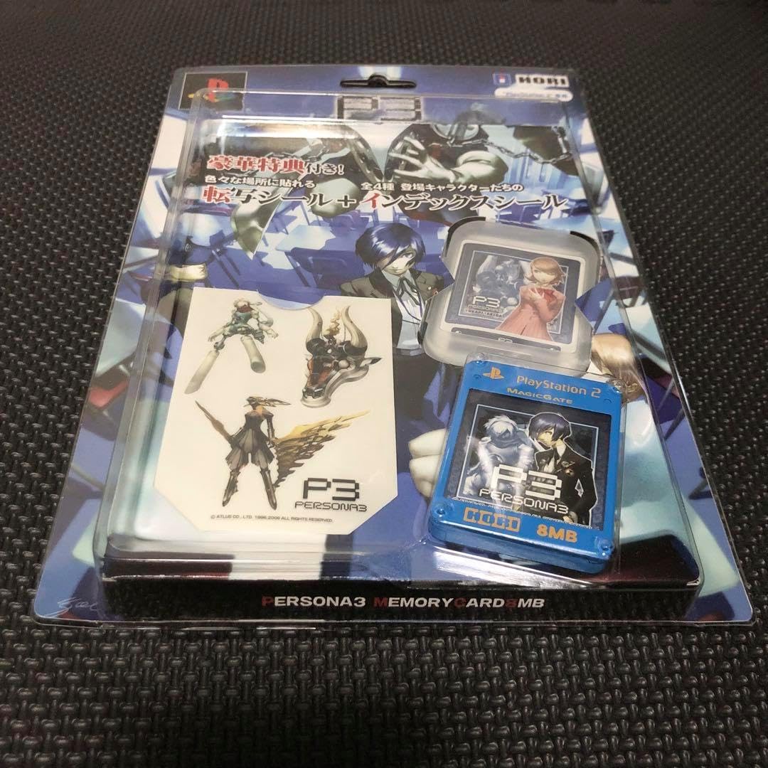 未 PS2 ペルソナ3 メモリーカード 8MB 新品未開封 PS2 ペルソナ3