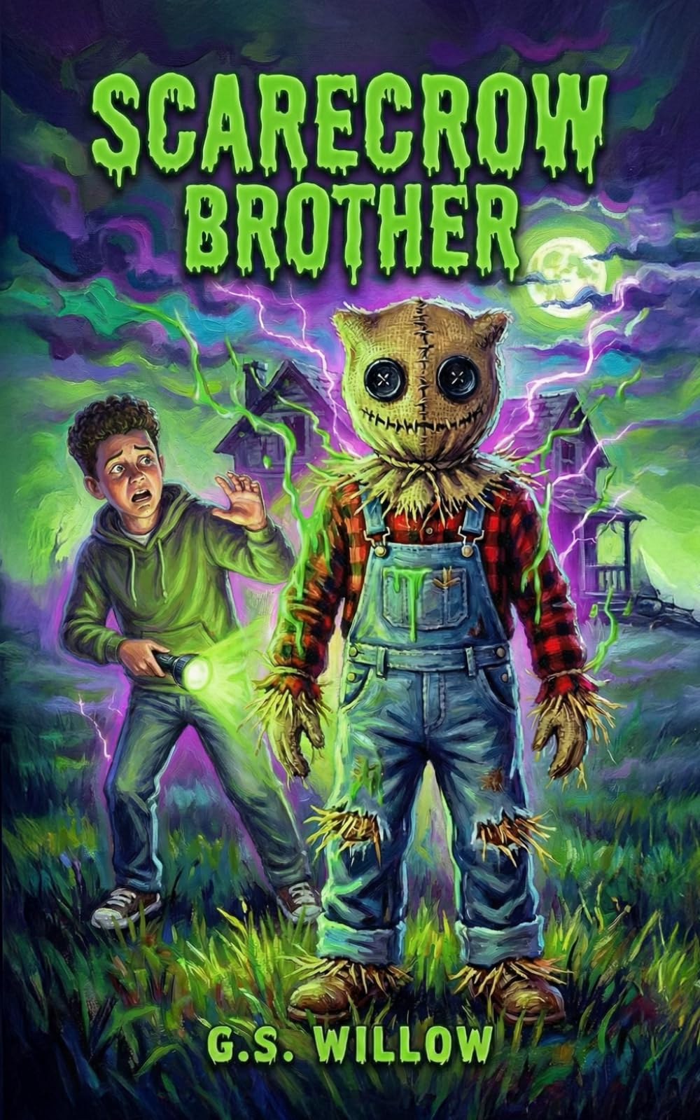Scarecrow Brother: A Scary Middle Grade Horror Story for Kids Ages 8-12