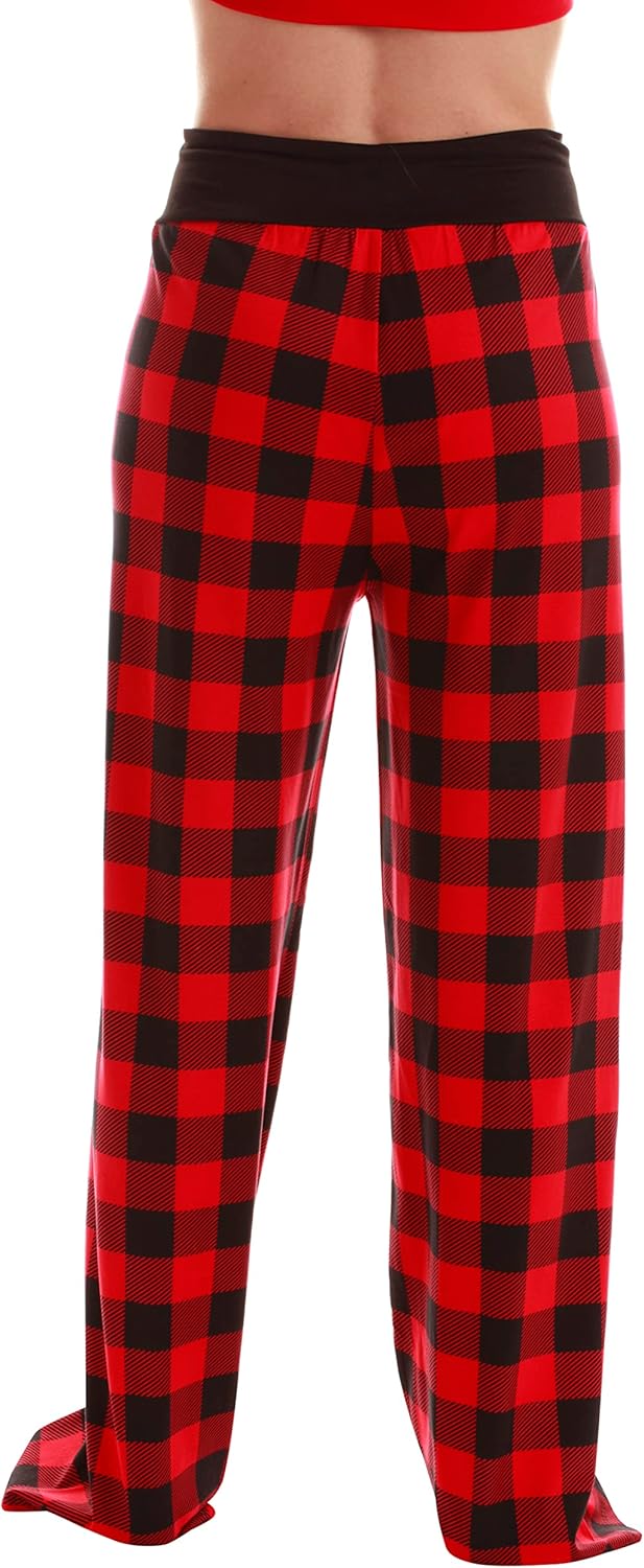 Just Love Womens Wide Leg Casual Comfy Loose Stretchy Palazzo Pajama Pants - Image 3