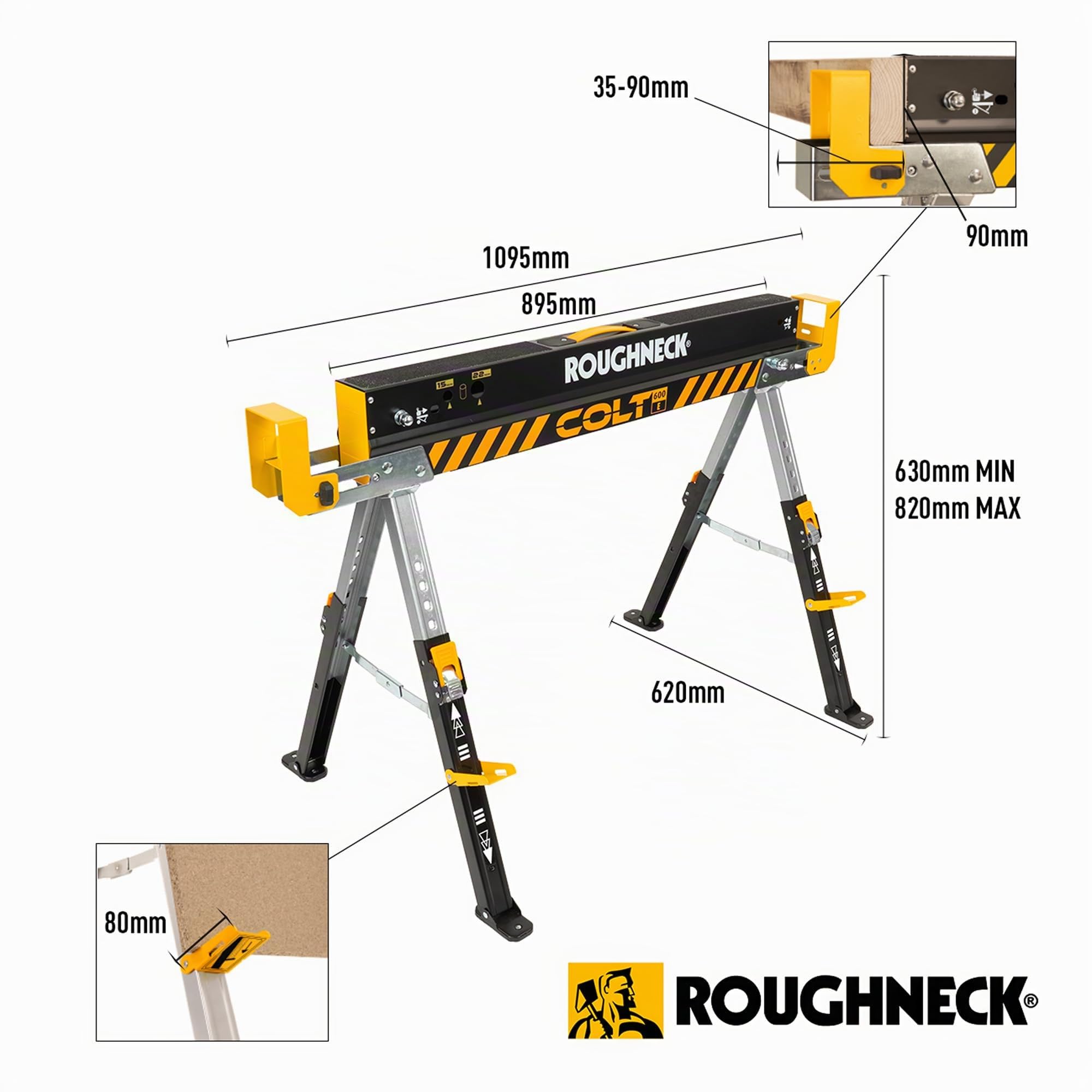 ROUGHNECK COLT 600E SAWHORSE - SINGLE
