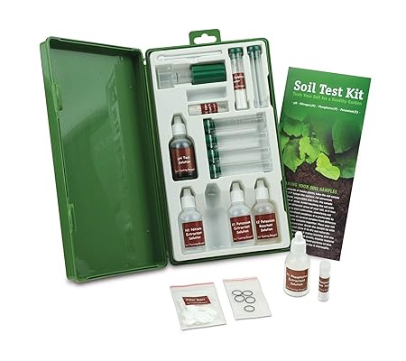 Environmental Concepts 1663 Professional Soil Test Kit with 80 Tests