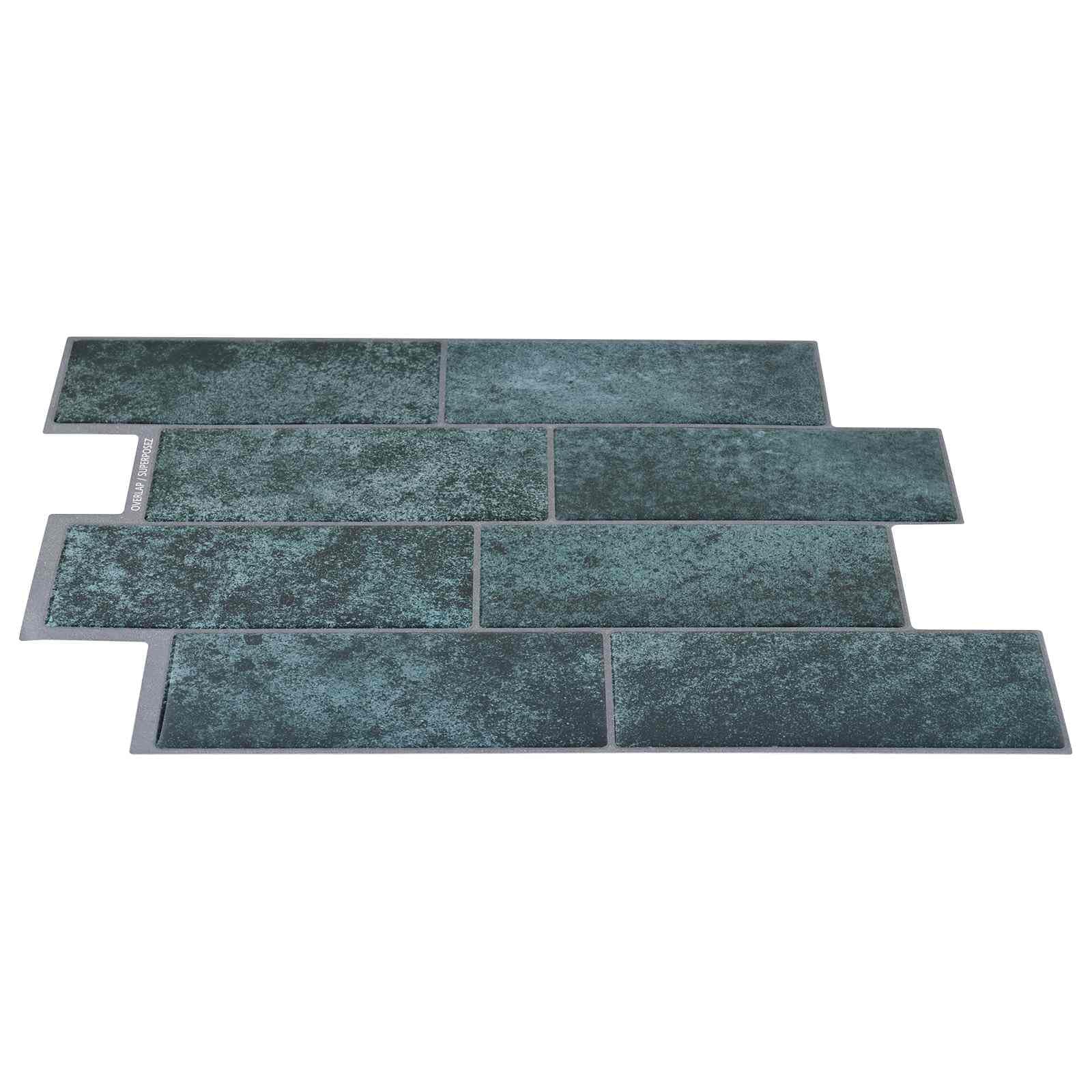 Płytki ścienne samoprzylepne 50 szt. 29 x 21 cm poliuretan i PET