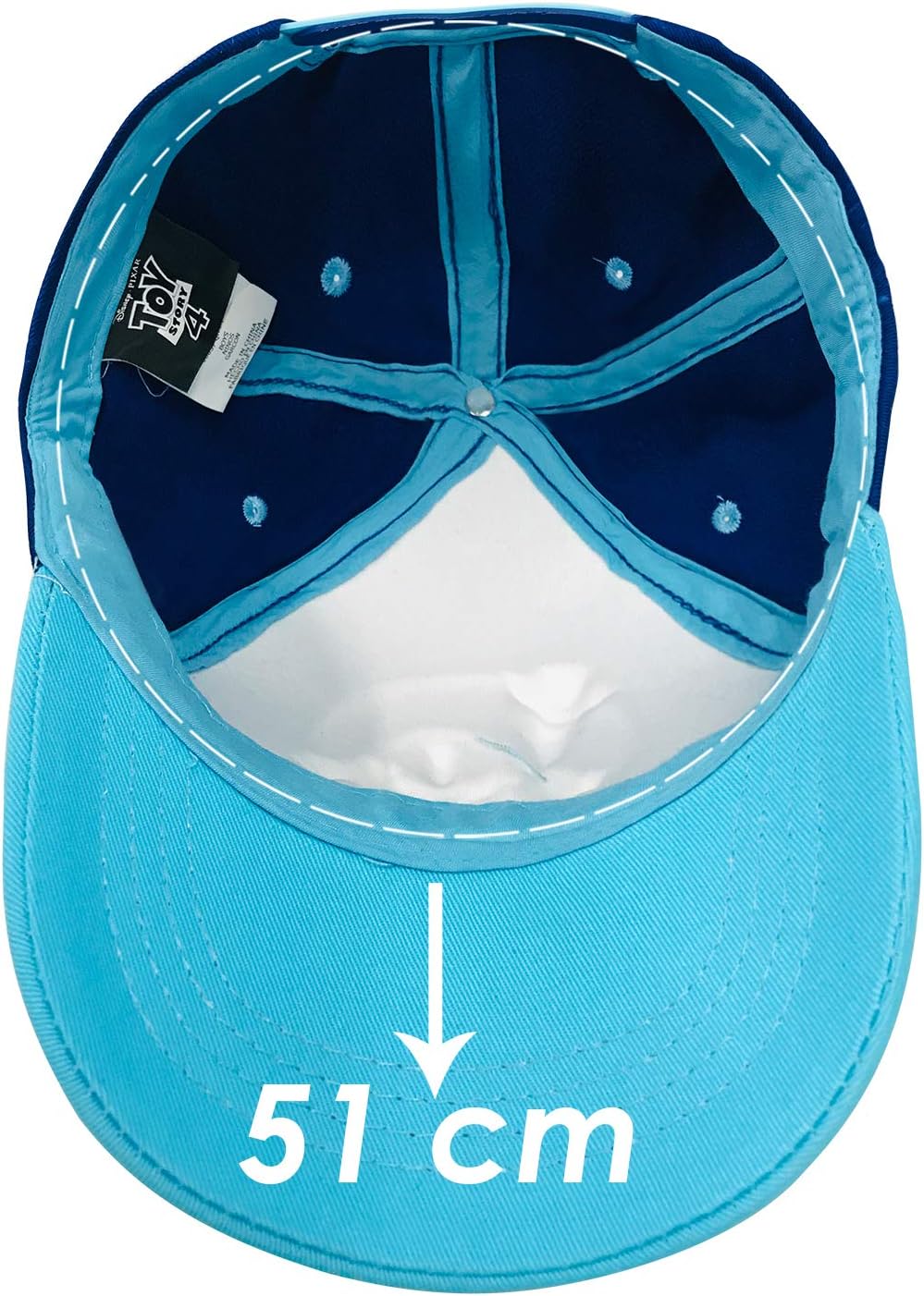 Disney Pixar Boys Toy Story 4 Buzz Lightyear Baseball Cap (Blue) - Image 7
