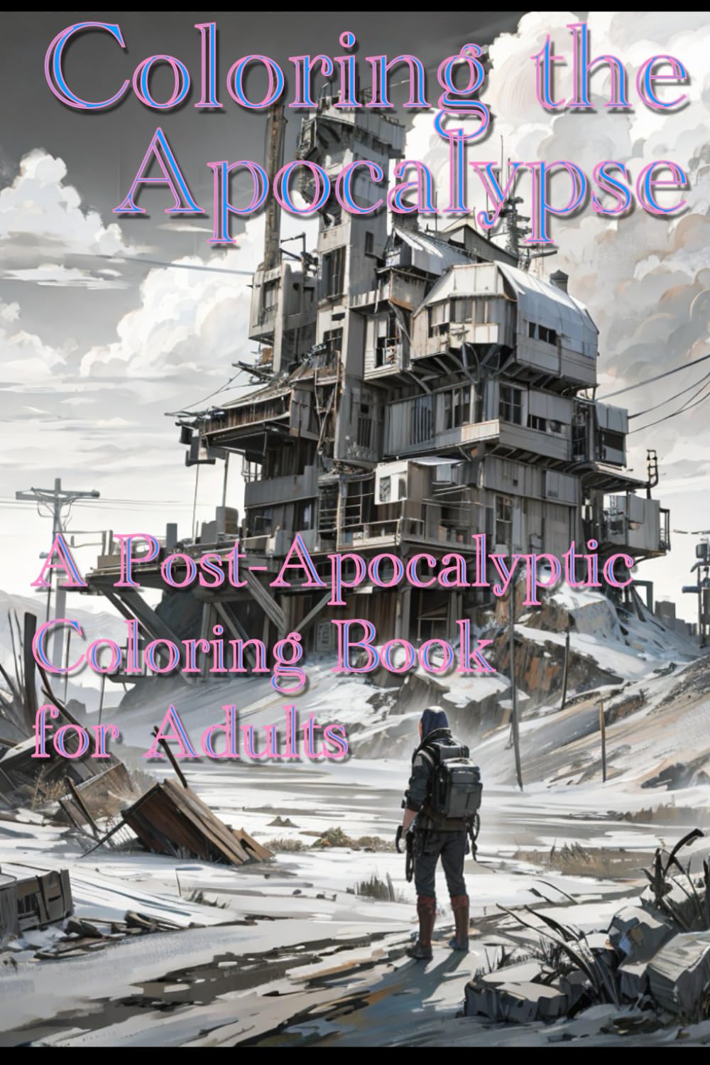 Coloring the Apocalypse: A Post-Apocalyptic Coloring Book for Adults