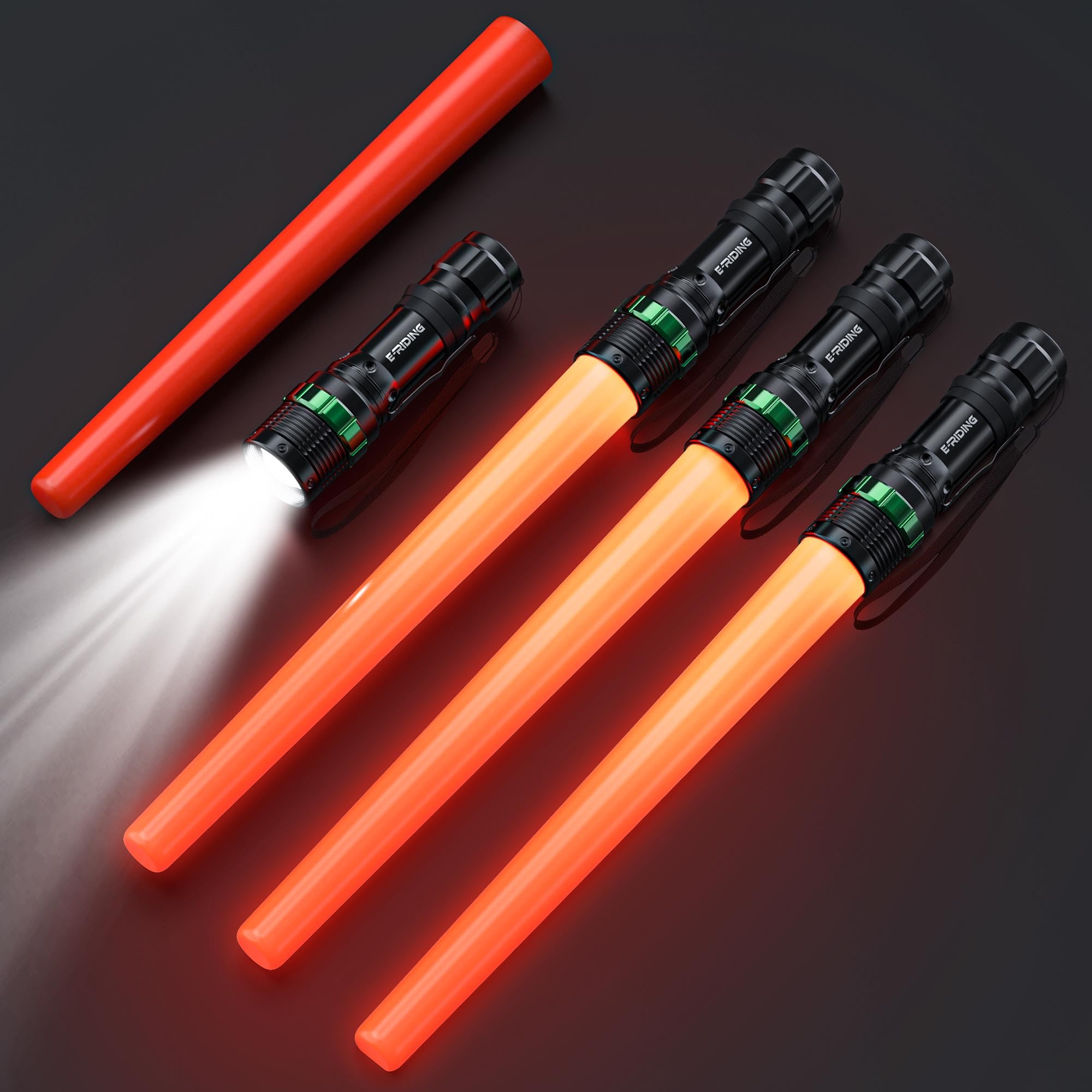 Amazon.com: E-riding 4 Pack Traffic Wand, 16 Inch LED Traffic