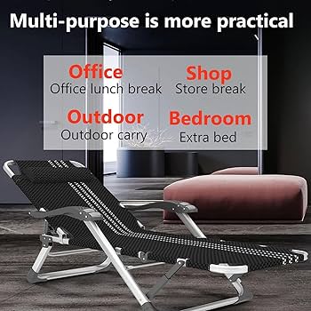 美品】GaRcan 折りたたみラウンジャー リクライニング無重力椅子