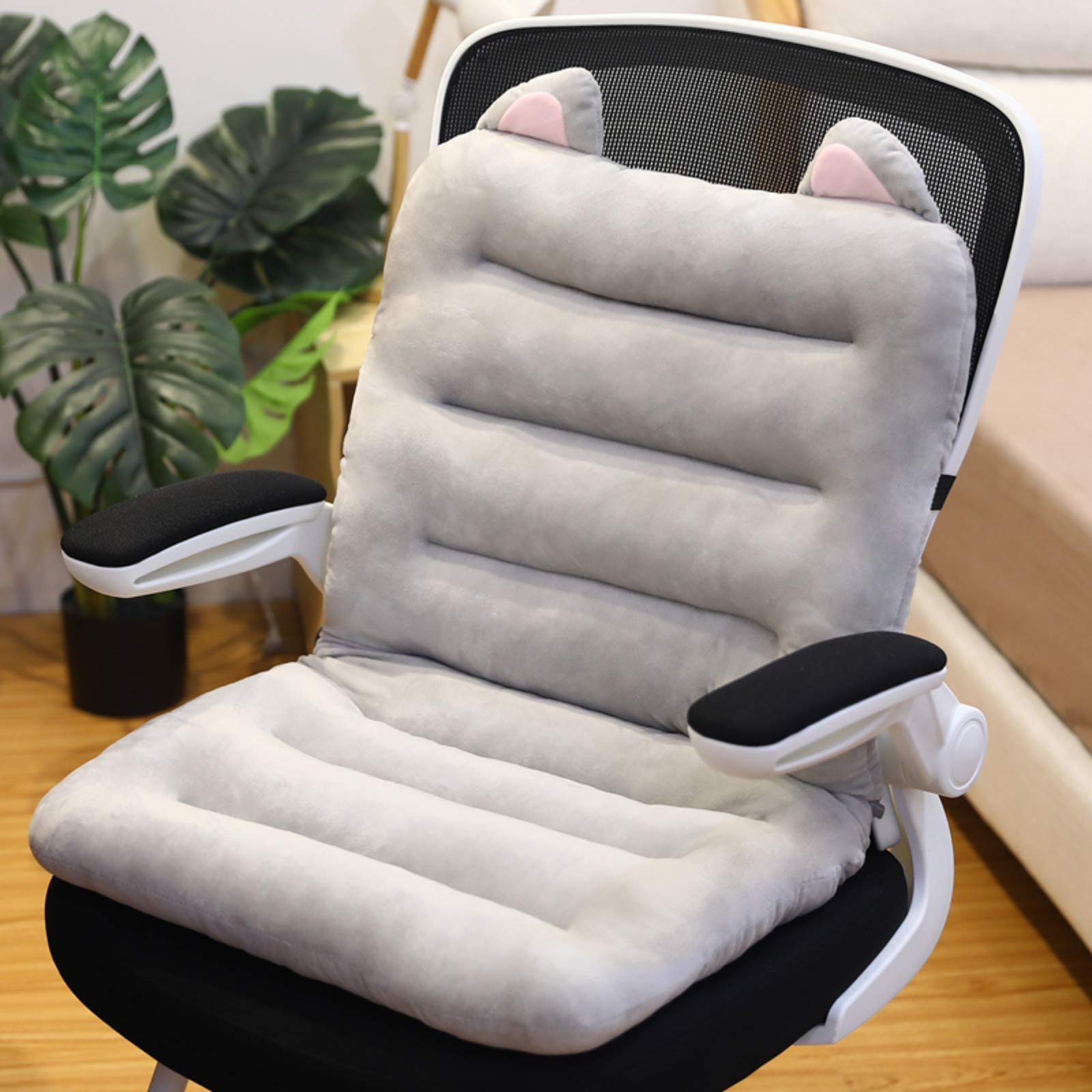 Coussin de chaise dossier haut velours de cristal pour fauteuil