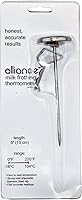 Vista 3 de ALLIANCE BREW GEAR Termómetro de espuma de leche con clip, blanco, talla única