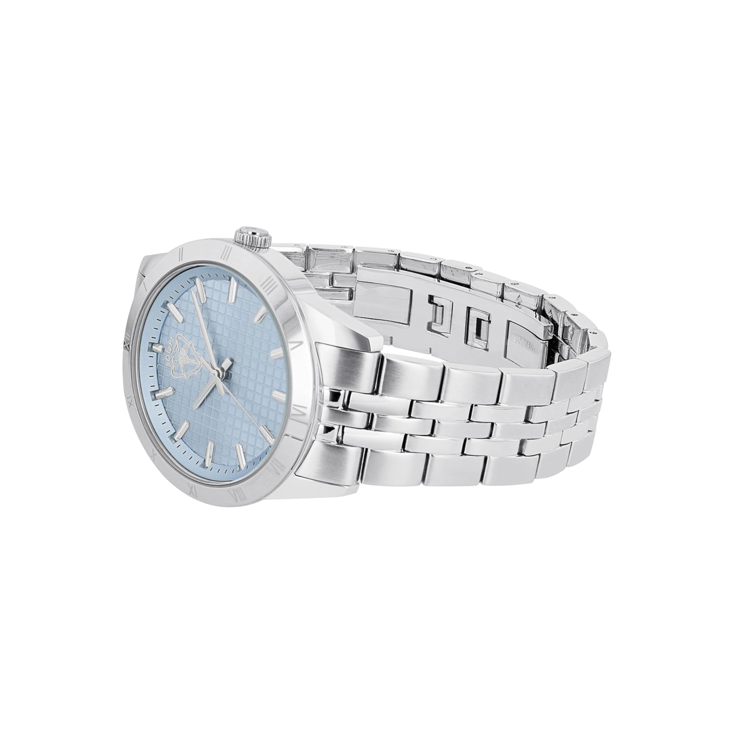 Joop! - Damen Quarz Armbanduhr - Edelstahl Gehäuse in Silber - Edelstahl Armband in Silber - Wasserdicht 5 Bar - JOO-W0006