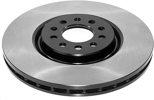 Durago Rotor de freno ventilado delantero de la serie electroforética