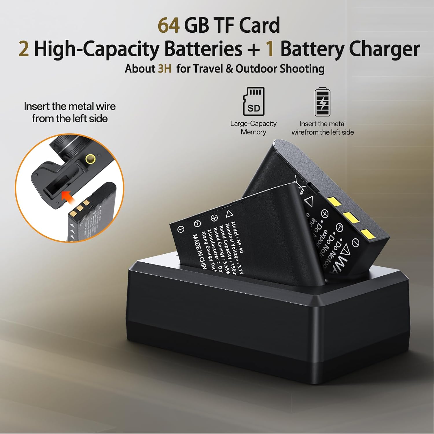 5K 75 MP Digital Camera for Photography with 18X Zoom, WiFi Autofocus Vlogging Camera with UHD Dual Lens, 64GB Card Point and Shoot Travel Cameras for Beginner and Teen 1 Charge for 2 Batteries, Gift 5 71fru6O4MRL. AC SL1500