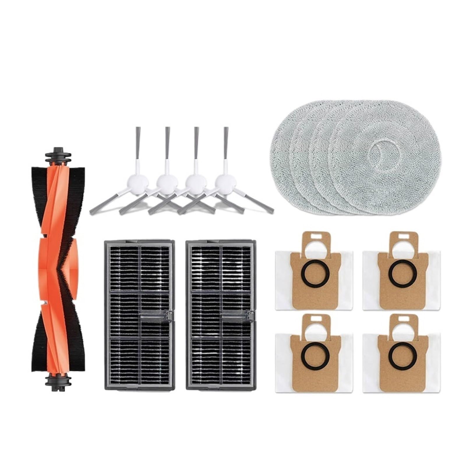 HIZON Vacuum Cleaner Main Siade Brush,Compatible For Xiaomi，M30S
