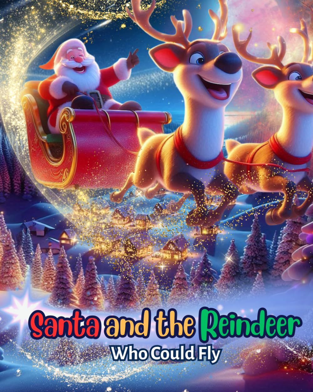 Santa and the Reindeer Who Could Fly: A Magical Christmas Story for Kids about Friendship, Faith, and Belief (The Magic of Christmas 101 Questions with Santa Claus)