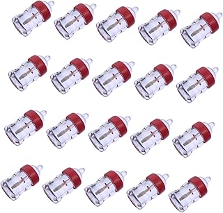 PartyKindom 20pcs Lipstick Empty Tubes Lip Gl...