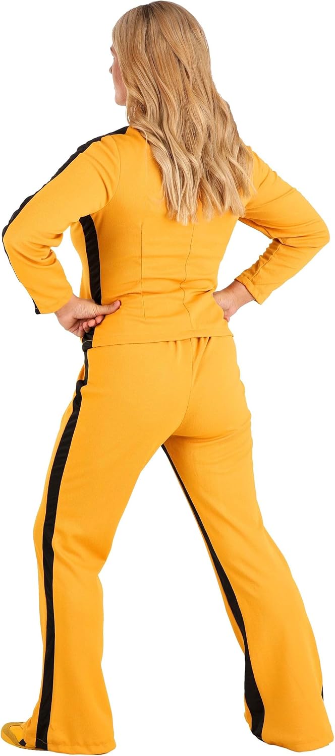Adult Kill Bill Halloween Costume, Women's Beatrix Kiddo Kung-Fu Outfit