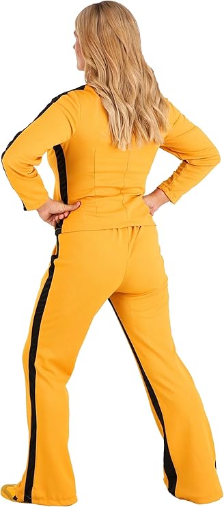 Adult Kill Bill Halloween Costume, Women's Beatrix Kiddo Kung-Fu Outfit