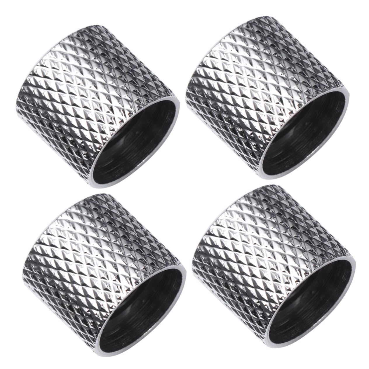 Hemoton Bass Guitar Volume Knobs Tone Control Knobs Set Metal Dome for Guitar Accessories