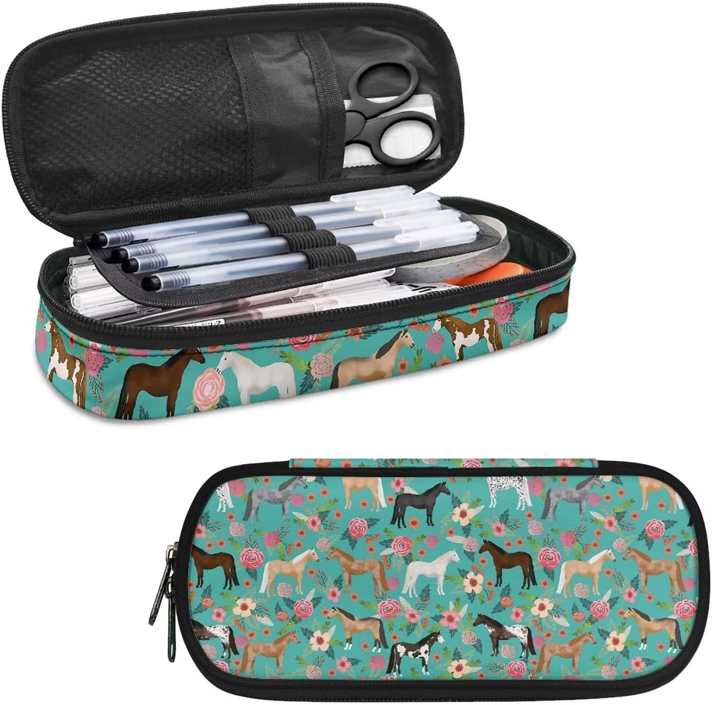 HELLHERO Trousse à Crayons Pour Adultes, Enfants, école, Bureau, Baseball, Pochette Pour Pièces De Monnaie