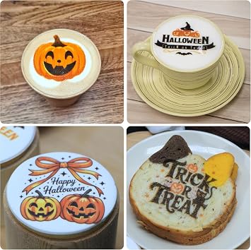 EVEBOT Colour Coffee Latte Art Machine EB-FC1 Food-Grade Coffee Printer with Camera Customized Selfie Photo Printing DIY Cake Personalized Decoration for Cafes Museums, Color FancyBox - Black
