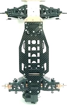 Amazon | KF 超軽量カーボン強化シャーシ シャーシ タミヤ DT-02 用