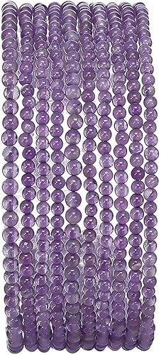 Miniatura 31 de Cuentas de ónix negro natural redondas de piedra semipreciosa suelta para hacer joyas 8MM 44PCS