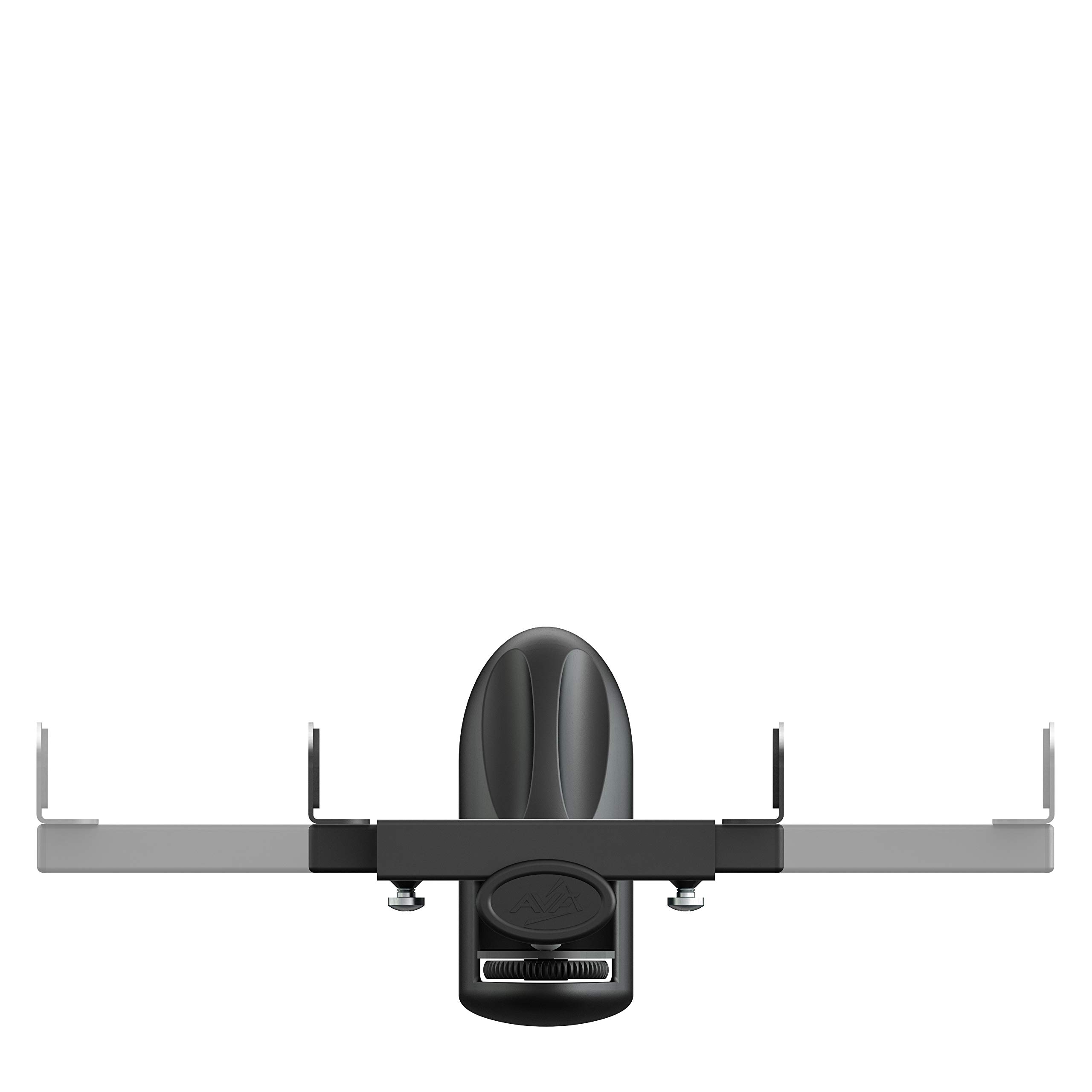 mahara Lot de 2 supports muraux pivotants et inclinables pour haut-parleurs,Support d'enceinte max 20 kg,Support de serrage pour système audio surround,Supports muraux pour haut-parleurs,Noir