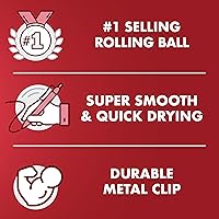 Vista 2 de Pilot Precise V5 Rollerball Pens, Extra Fine Point 0.5 mm Purple Pens, Purple, Pack of 12 - Ideal for School, Journaling & Office Writing