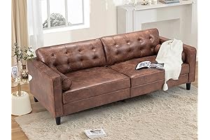 Mid-Century Western Couch Embraces Modern Living