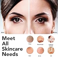 Vista 4 de NågraCoola CLIE Cepillo de Limpieza Facial, Impermeable y Recargable Cepillo Exfoliante Facial para Hombres y Mujeres, Limpieza, Exfoliación y Azul