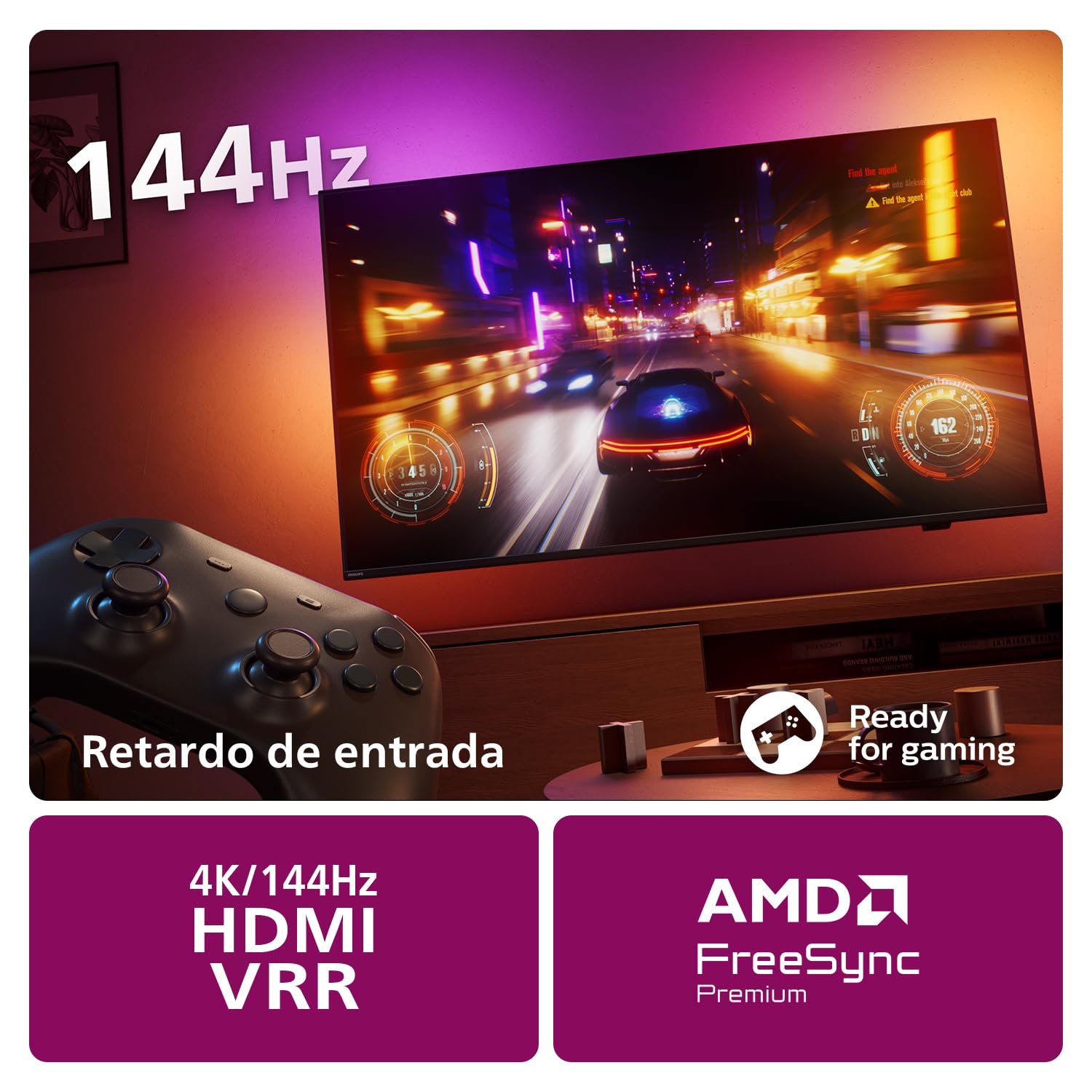 Philips Ambilight 75PUS8919 Smart TV 4K LED - Pantalla de 75 pulgadas con plataforma Titan OS Pixel Precise Ultra HD y sonido Dolby Atmos, funciona con Alexa y con el asistente Google - Gris Antracita
