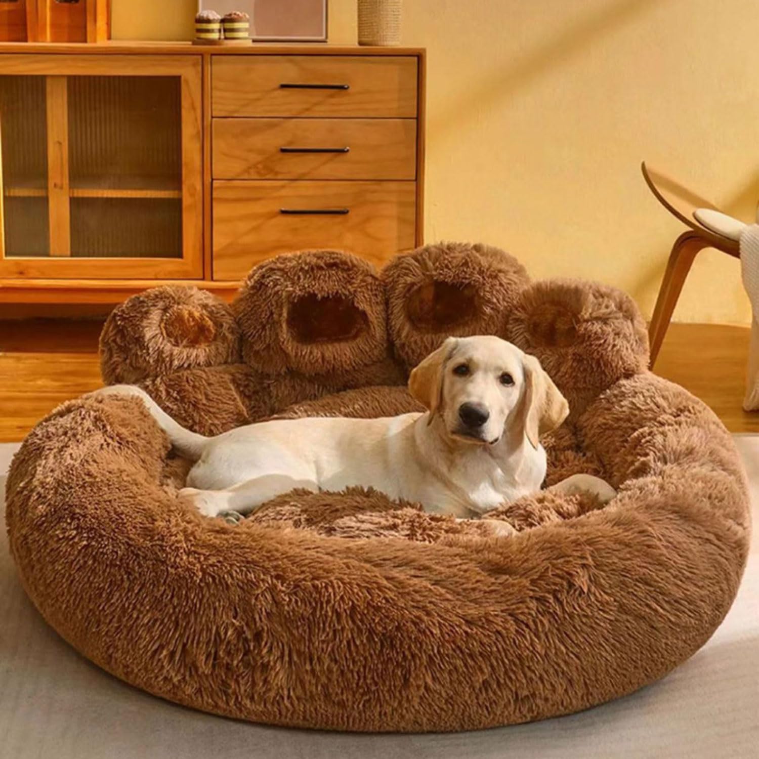 Canapé chiens imperméable avec coussin lavable et base antidérapante haute sécurité