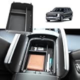 Coleya 2026 Palisade Center Console Organizer for Hyundai Palisade (Calligraphy) (Only fit 7-Seater with Dual-Opening Center Console), Durable ABS Plastic Console Tray Insert 2026 Palisade Accessories