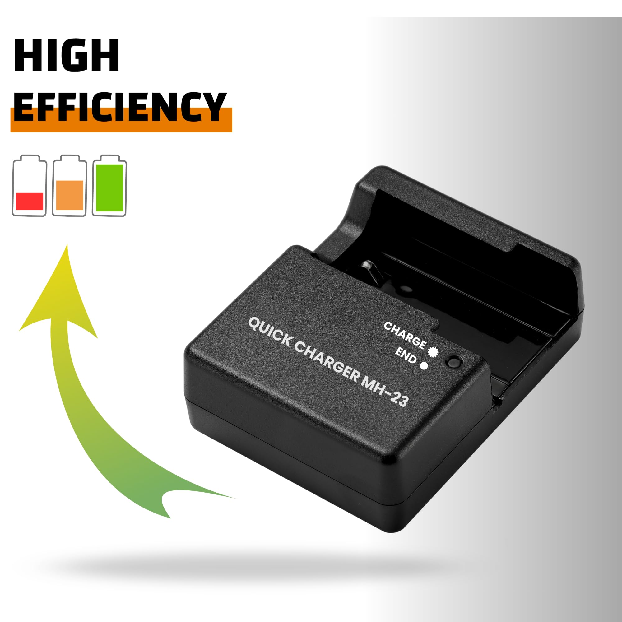 Chargeur Nikon MH-23 D’origine – Pour Batterie EN-EL9 – En Excellent état