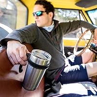 Vista 5 de ZYTC Manija para vaso térmico de 30 oz para Yeti, Ozark Trail, Sic Magnum de acero de 30 oz, paquete de 2, negro