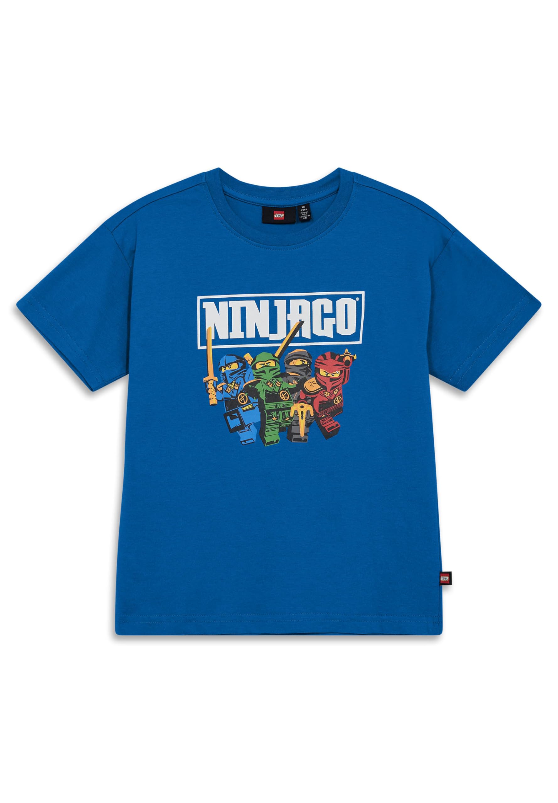 Kabooki LEGO NINJAGO T-Shirt - Blue - LWTAFFY 621, blue, 140