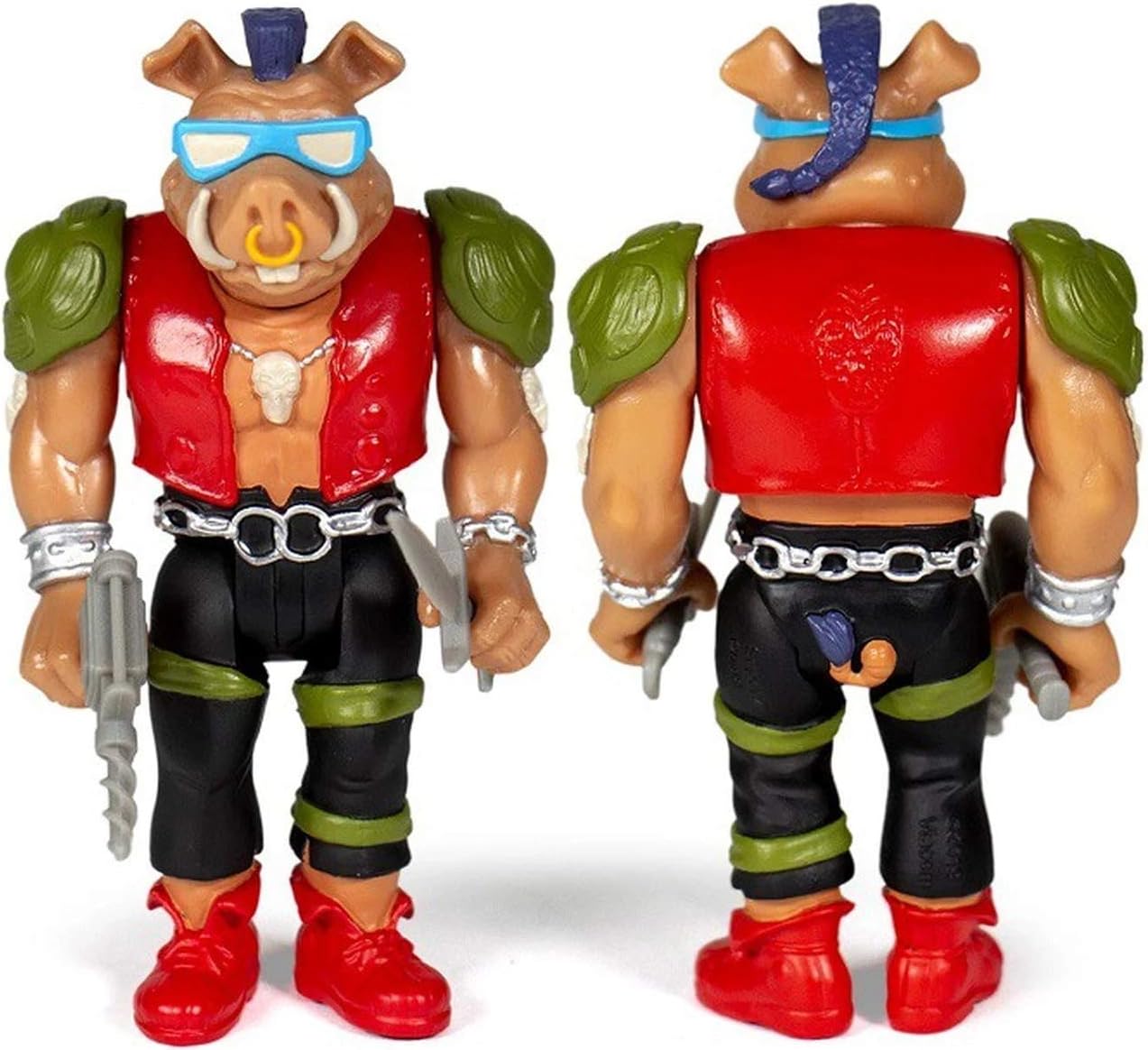 Super7 Teenage Mutant Ninja Turtles Bebop 3.75 in Reaction Figure