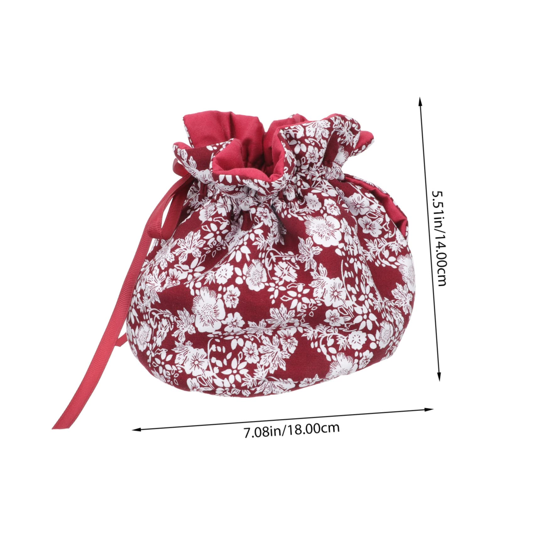 Homoyoyo Teapot Cover for Keep Warm Insulated Teapot Set Pot Insulation Bag Flower Pattern Tea Cozy