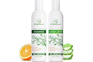 Eczema & Psoriasis Shampoo & Conditioner Set: Revamp Your Hair, Defeat Skin Disorders