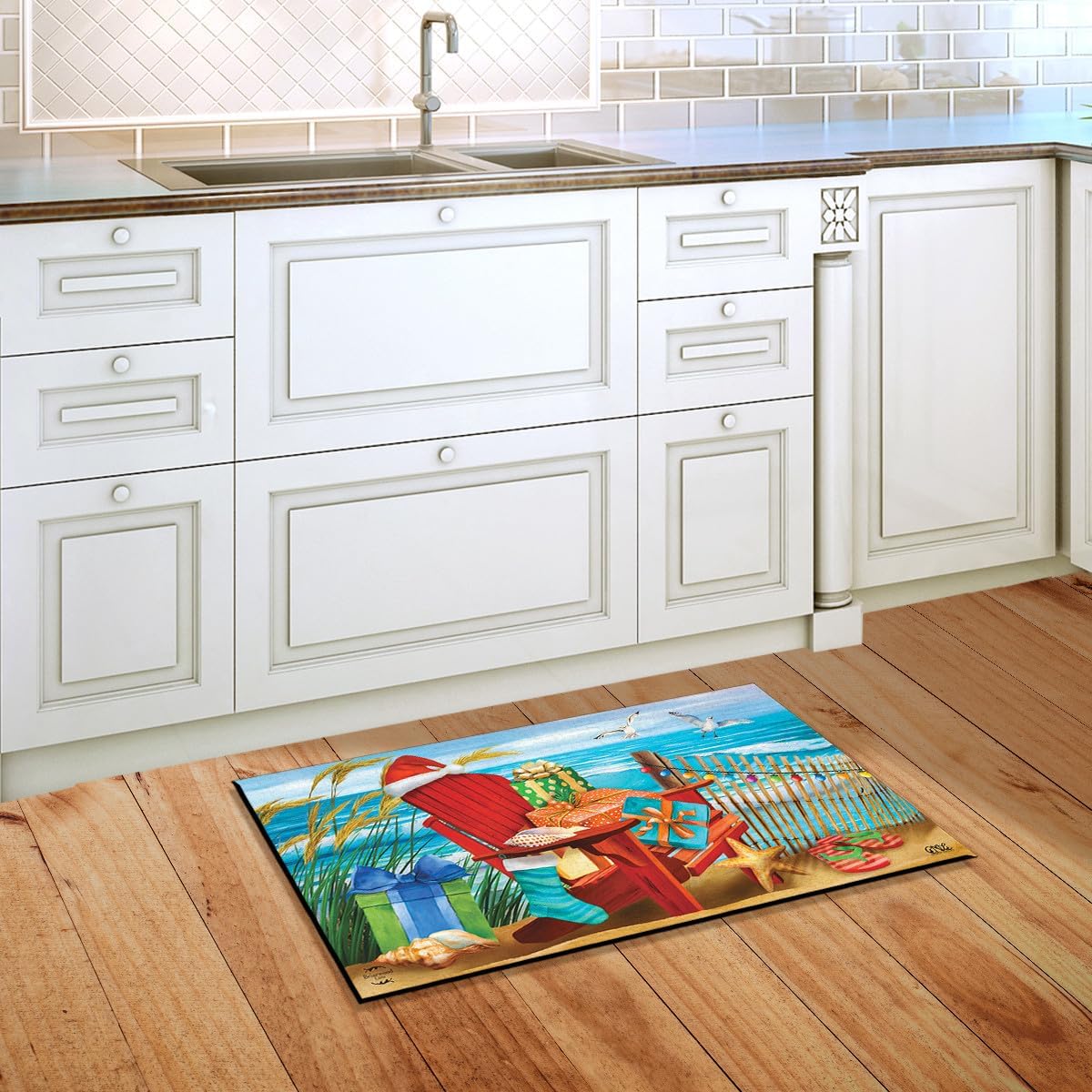 Briarwood Lane Beachy Christmas Doormat
