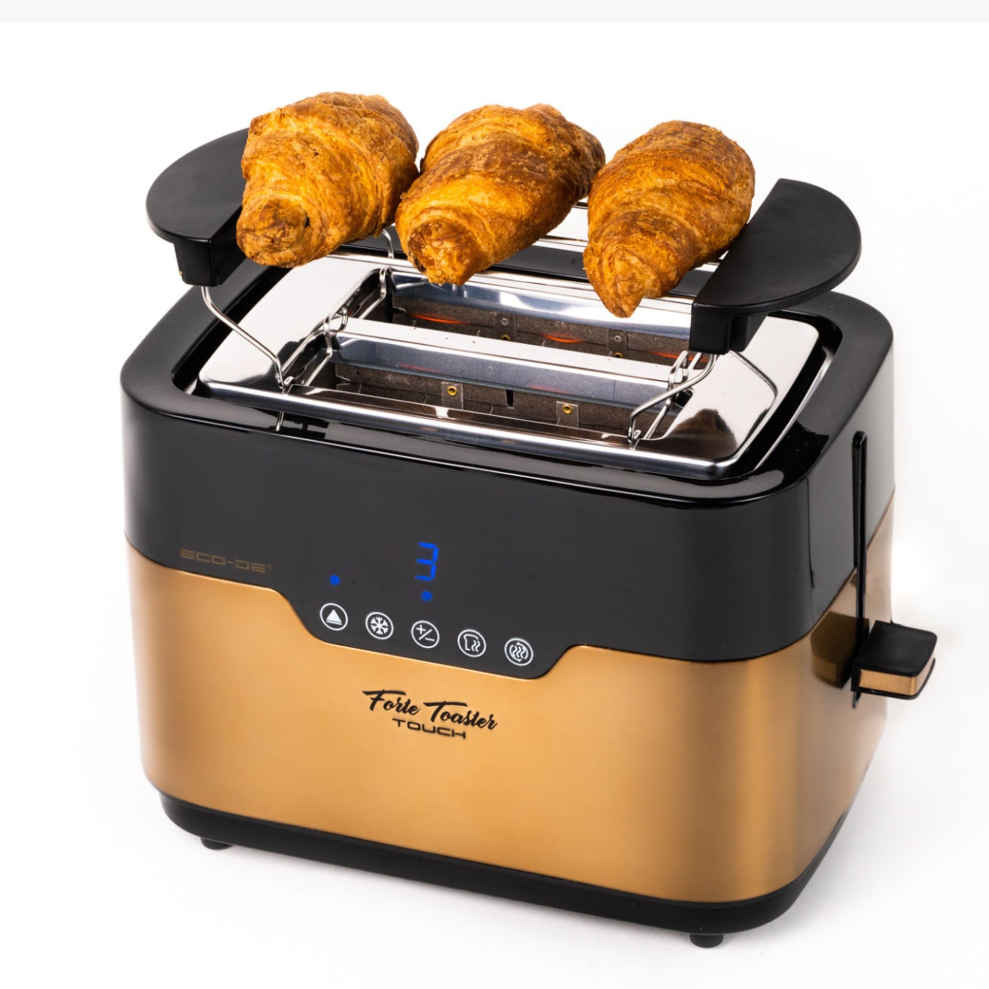 ECODE® Set Idee Regalo Piccoli Elettrodomestici Utili per Cucina e Casa, Offerta Macchina Caffè Espresso Cialde e Macinato + Tostapane 7 Livelli – Idea Regalo per Compleanno, Matrimonio ed Amici