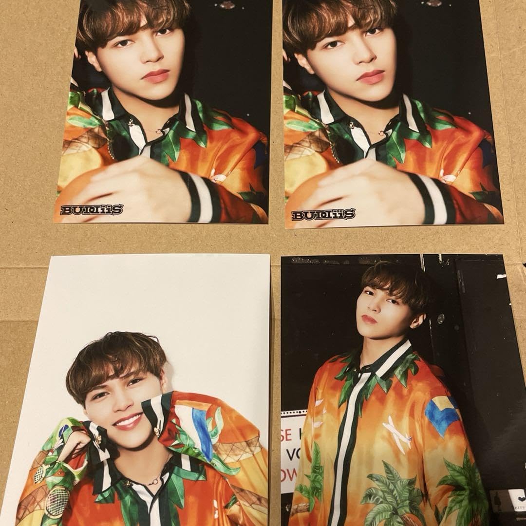 Amazon.co.jp: BUDDiiS 生写真 011 ケビン 4枚セット : おもちゃ