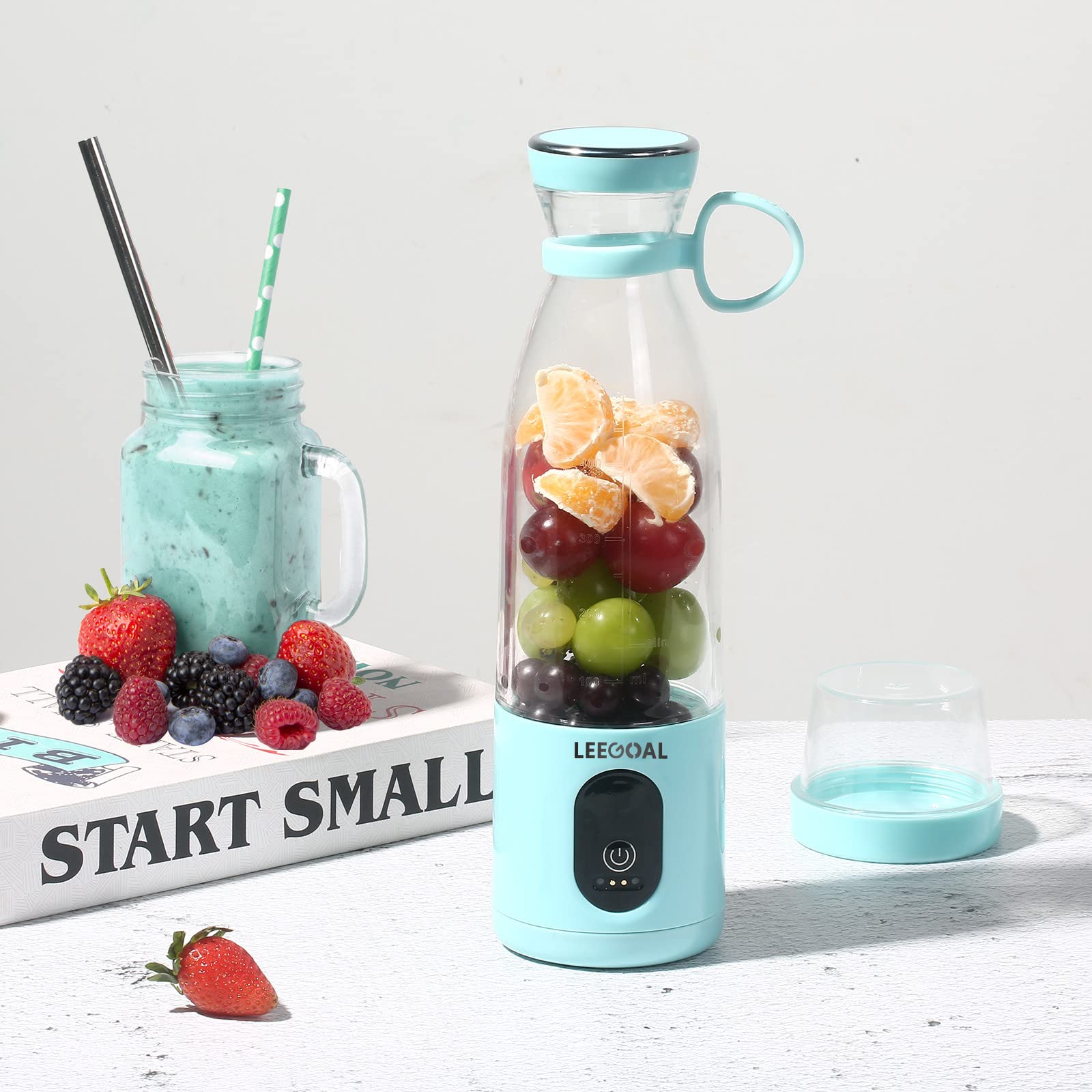 Buy Portable Blender, Personal Blender for Shakes and Smoothies, 20oz