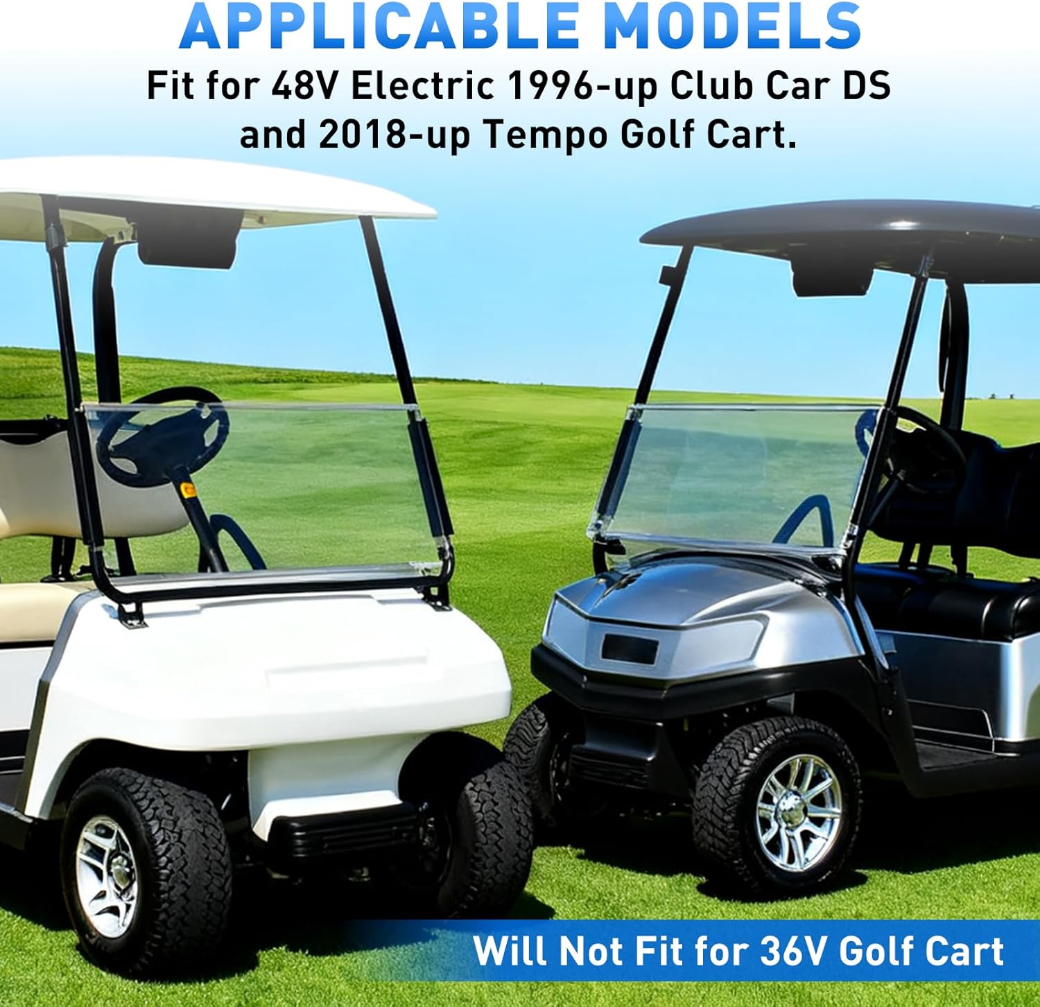 Club Car DS 48 Volt Forward Reverse Switch Assembly with Handle, Micro Switch for 1996-Up Club Car DS and 2018-UP Tempo Golf Cart. Replaces OEM# 1017530-05 1012987