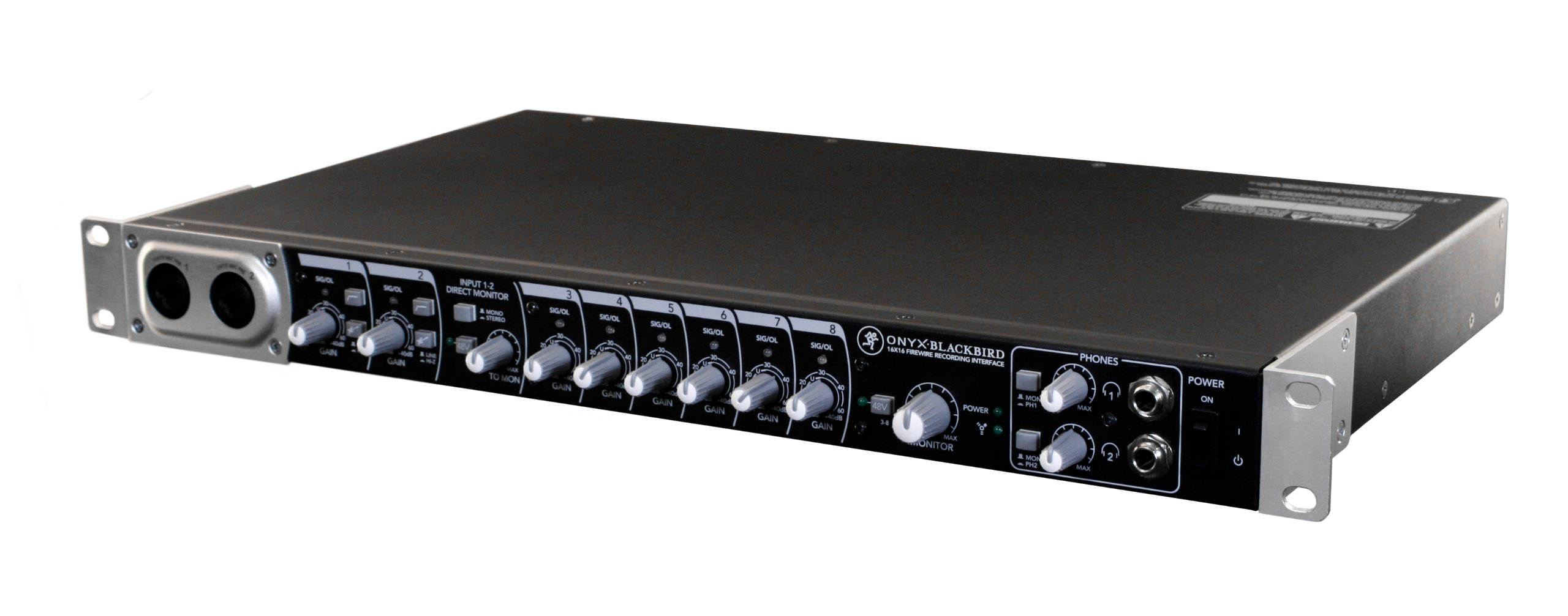 Amazon.com: Mackie Onyx Blackbird Premium 16x16 FireWire Recording 