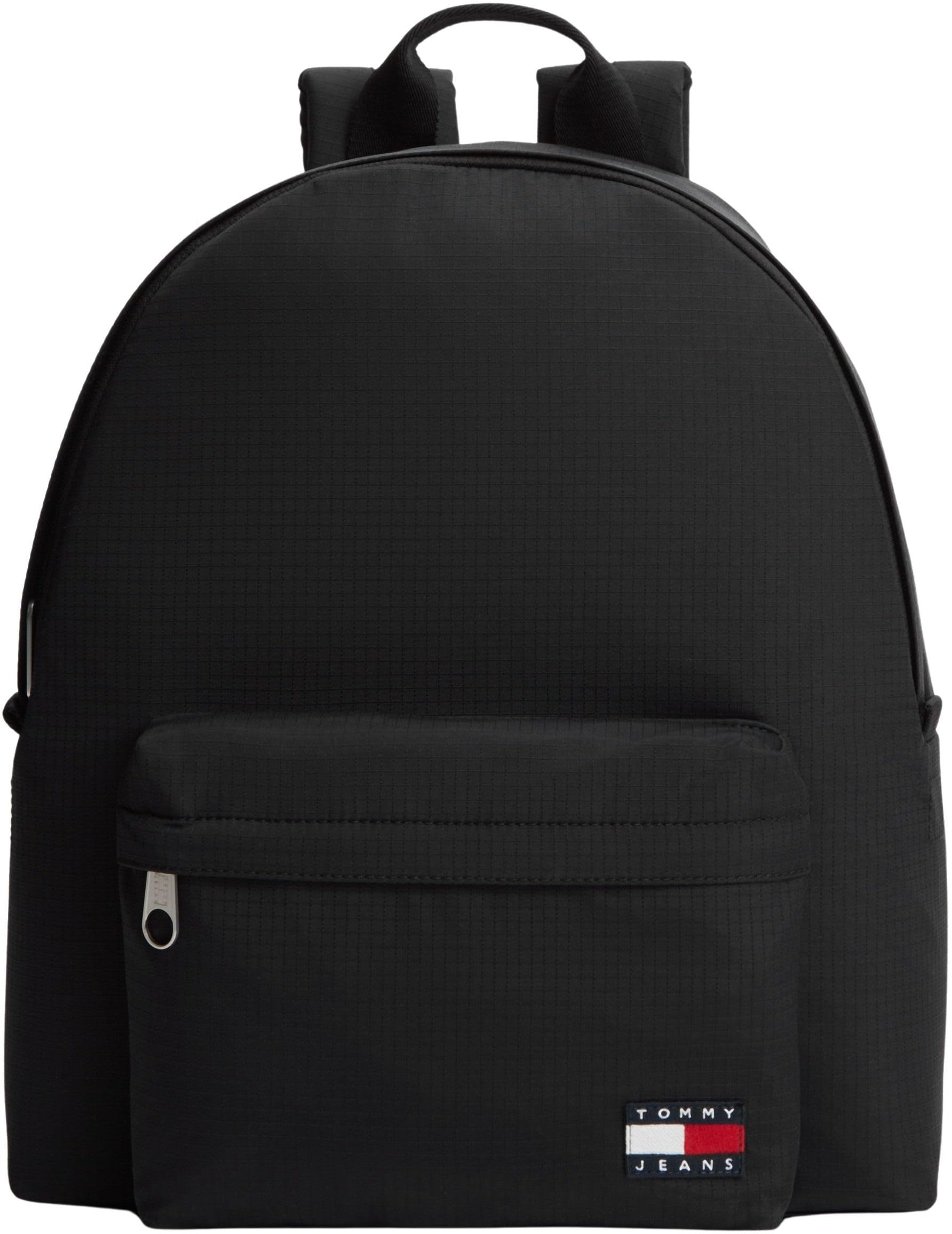 Tommy Jeans Men's TJM Ess Daily Ripstop Backpack AM0AM14210, Black (Black), One Size