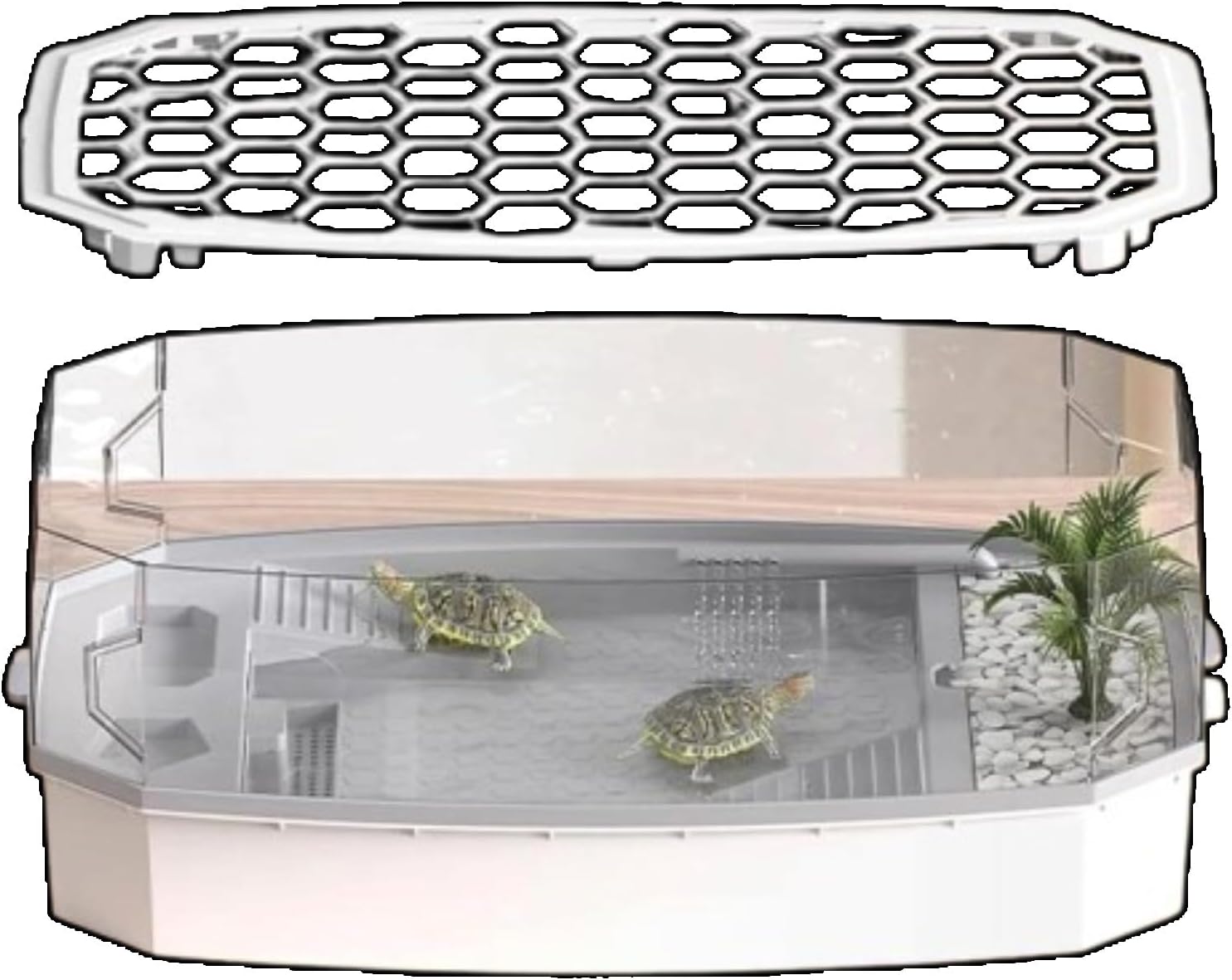 オールガラス特注600ｘ200ｘ200㎜ 5室水槽 仕切り板付 ブラック オールガラス特注600x200x200㎜ 5室水槽 仕切り板付 ブラック