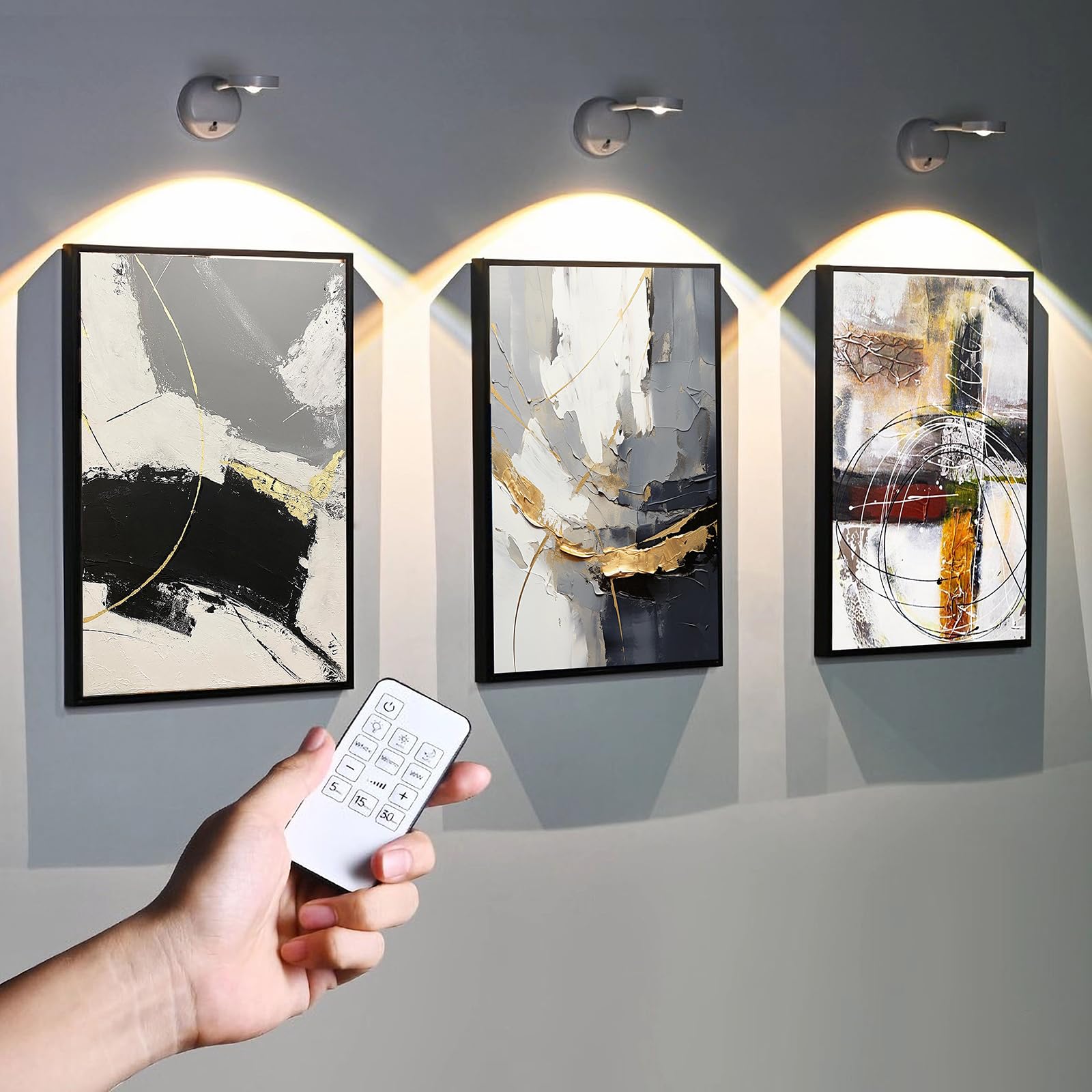 Amazon.co.jp : 1個 壁用ピクチャーライト 間接照明 STARIY 2200mAh