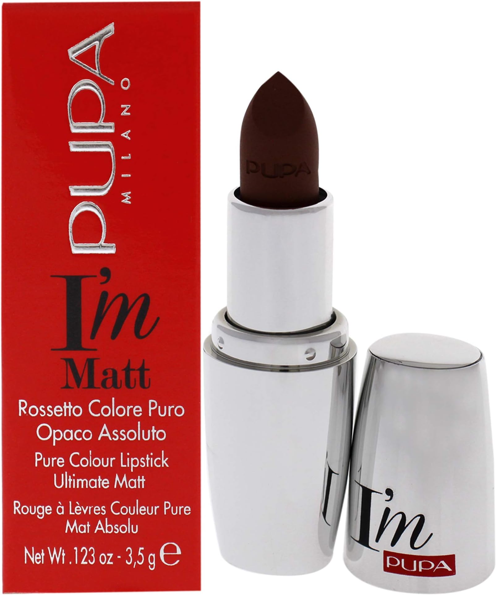 I Am Matte Pure Colour Lipstick - 015 Tempting Taupe for Women - 0.123 oz Lipstick