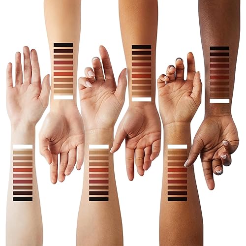 Miniatura 4 de MAEPEOR Sombra de ojos líquida mate, 8 colores, sombra de ojos cremosa, suave y cremosa, de larga duración e impermeable, sombra de ojos ligera (P06