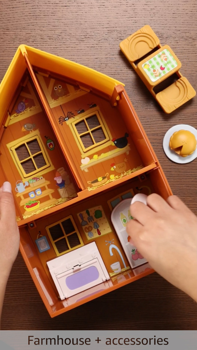 PEP PEPPAS Farmhouse Fun : Amazon.co.uk: Toys & Games